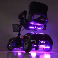 Buy ✨ Mon Ster Multi-Color LED Light Kit For Mobility Scooters & Power Chairs ✨ -mobilitymotor Sales rear2